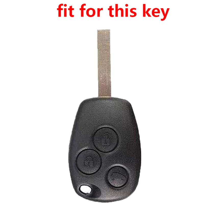 Силиконовый чехол для автомобильного ключа Renault Duster Megane Clio Scenic Sandero Captur Kangoo DACIA Modus