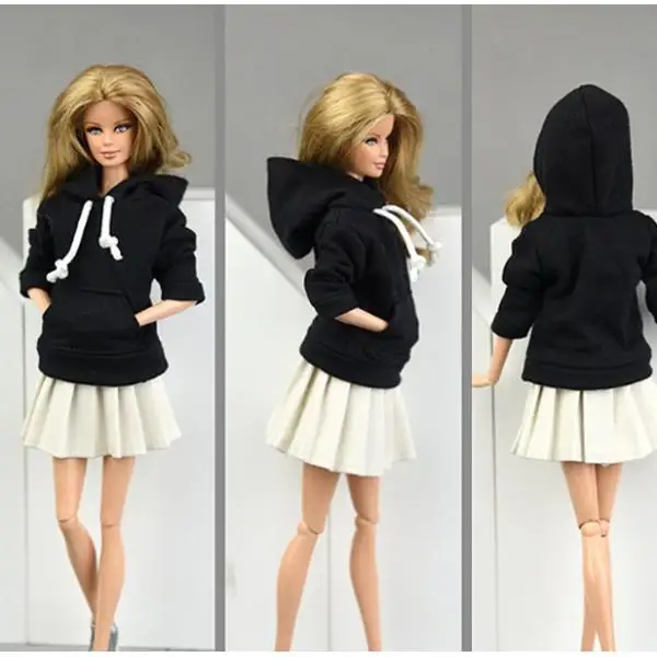 

Cute Hoodie & Jeans Skirt For 1/6 Blythe Licca/Momoko/Azone Outfits