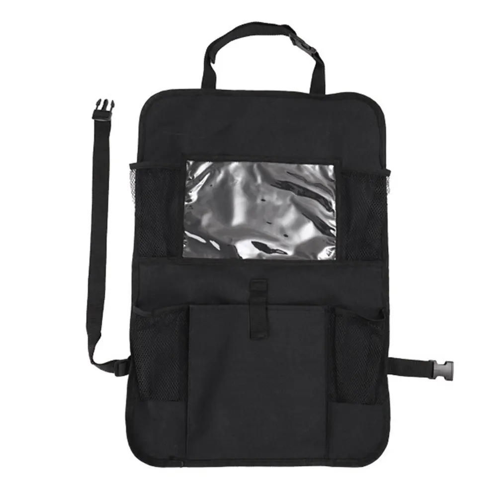 

Car Rear Seat Storage Bag Car Back Seat Organizer Universal Use Multi-function Storage Bag Toy Hanging Bag Anti-kick Bag