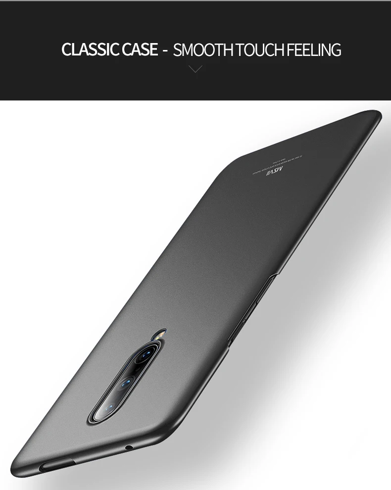 Чехол для OnePlus 7 Pro MSVII Жесткий ПК полный легкий матовый чехол Ультратонкий матовый чехол для OnePlus 6 T 6 5 T 5 чехол для телефона