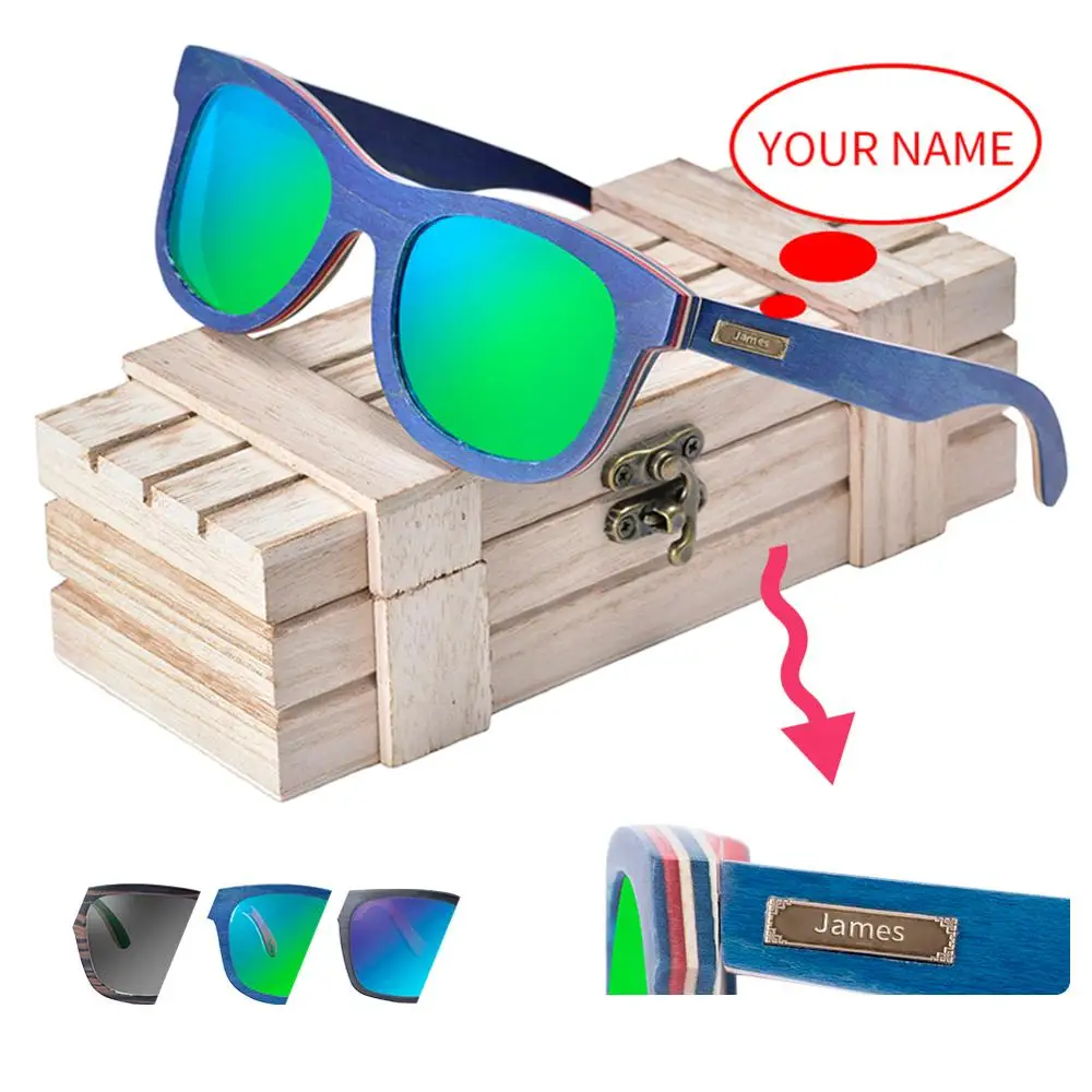 

okulary przeciwsłoneczne BOBO BIRD Wood Personalized Customized Sunglasses Men Women Polarized Sun Glasses Ladies UV400 OEM