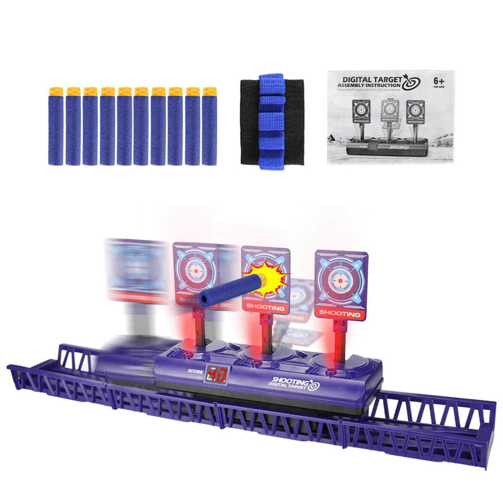 

Electronic Target Toy Set Safe Automatic Digital Aiming Game Electronic Target Toy Set Safe Automatic Digital Aiming Game