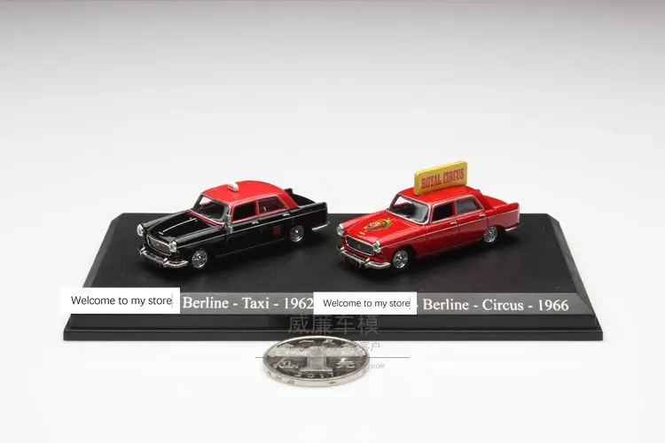 Мини модель автомобиля из сплава 1/87 taxi 2 шт./компл.|model car|plastic model cartrain car |