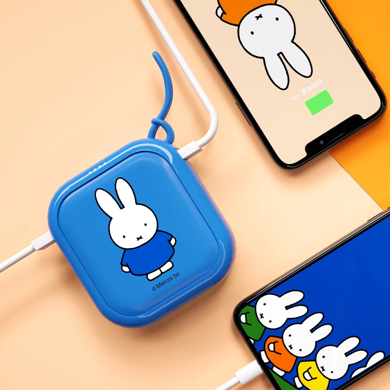 Портативное зарядное устройство Miffy бесплатная доставка 10000 мАч быстрая зарядка