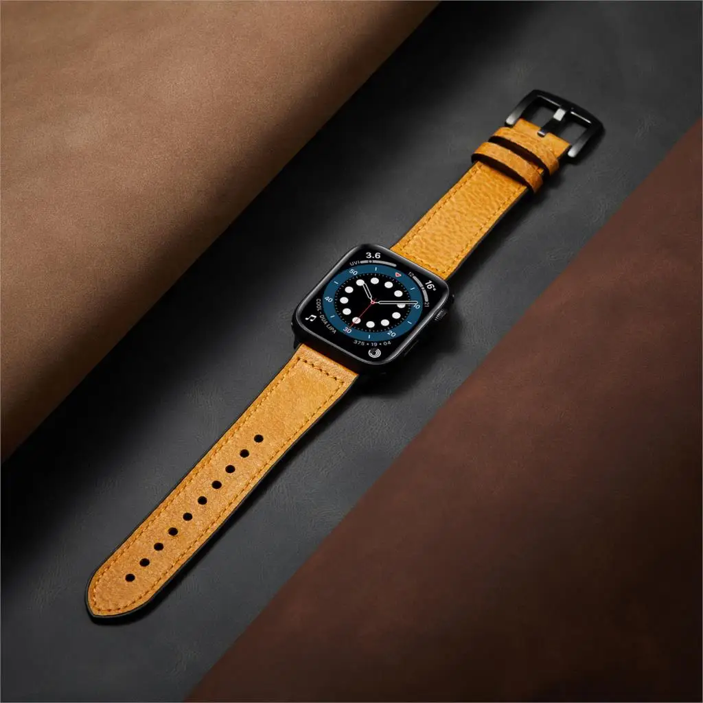 Leather loop for Apple Watch 6/SE/5/4/3/2/1 38mm 40mm Sports Watchband Bracelet Strap for iWatch SE/6 Apple Watch band 42mm 44mm
