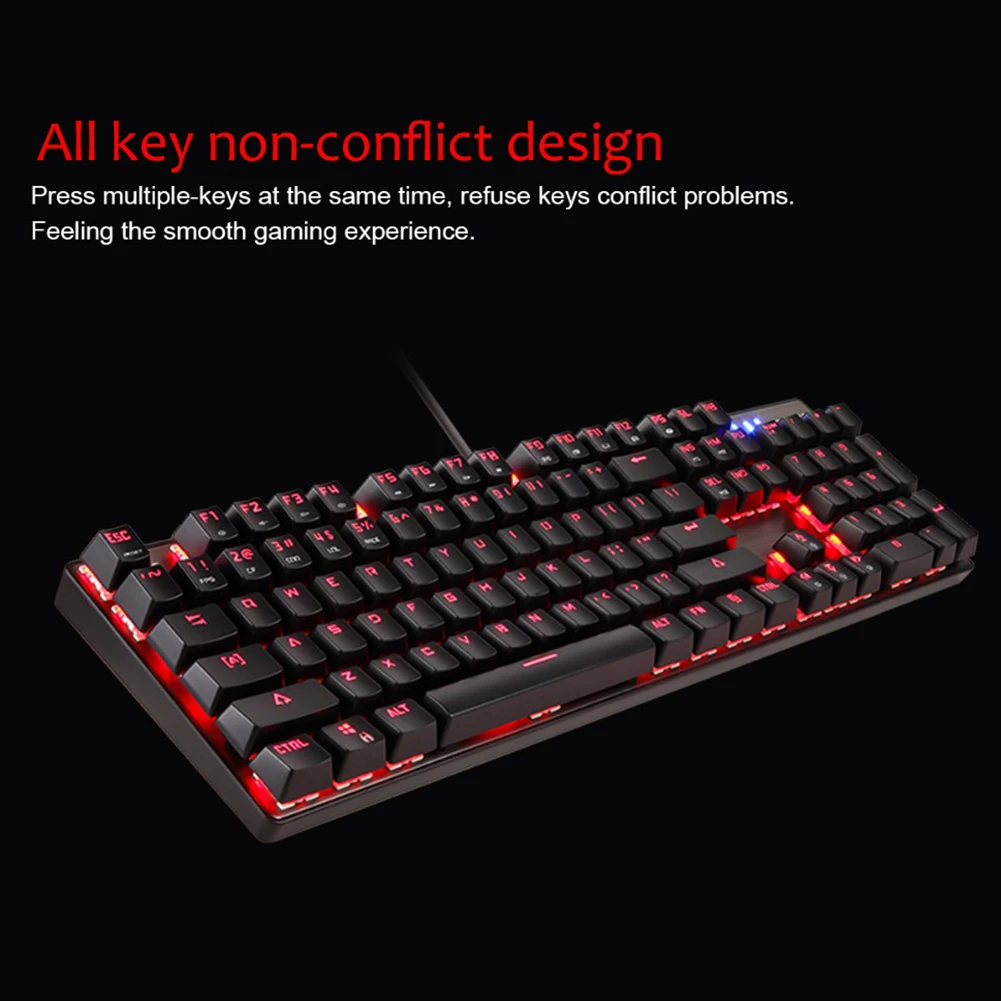 Ck888 игровая механическая клавиатура мышь Usb Проводная Механическая набор с Rgb