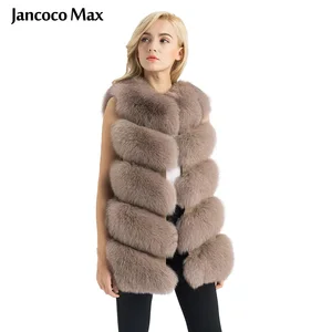 Жилет женский из натурального Лисьего меха, 5 рядов, S1571