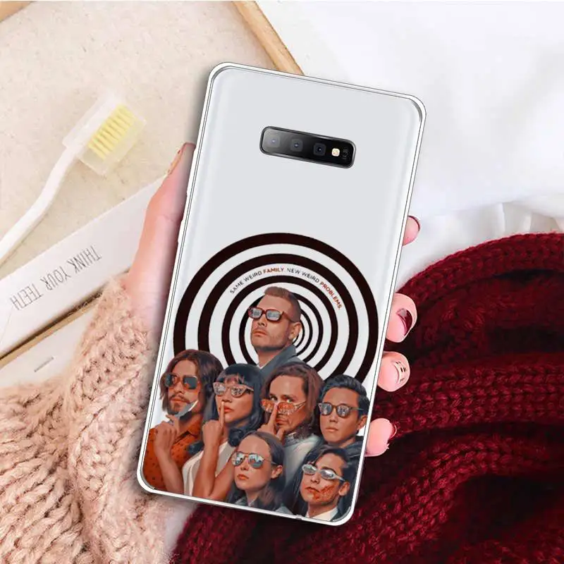 

Fundas The Umbrella Academy Phone Case Clear Transparent for samsung A 21s 50 71 S 8 9 20 note 10 20 plus ultra