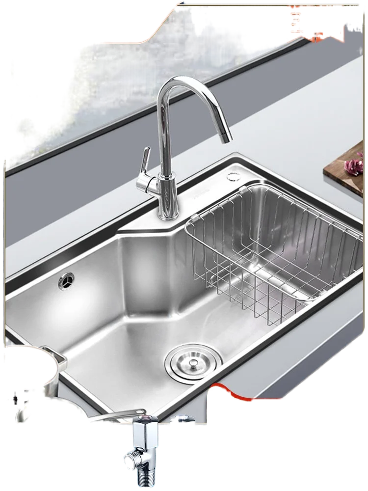 Раковина из нержавеющей стали 304 раковина для овощей кухни овощей|Кухонные