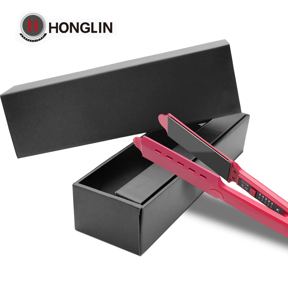 Выпрямитель для волос Honglin с регулировкой температуры керамический турмалиновый