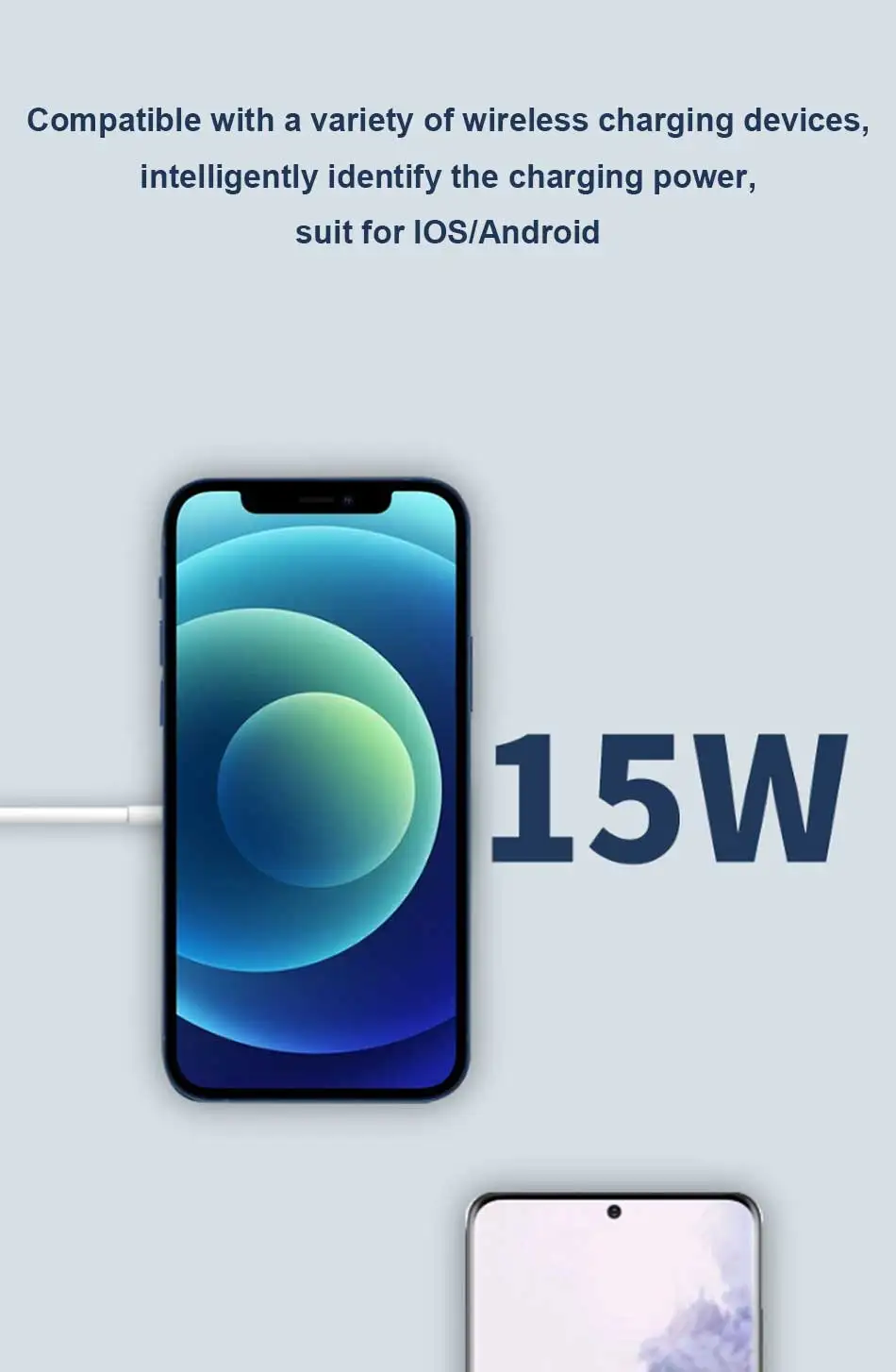 Online 50pcs 15W Magnetische Drahtlose Ladegerät Für Iphone 12 Mini Handy Ladegerät Für Iphone 12 Pro Max Schnelle PD Lade
