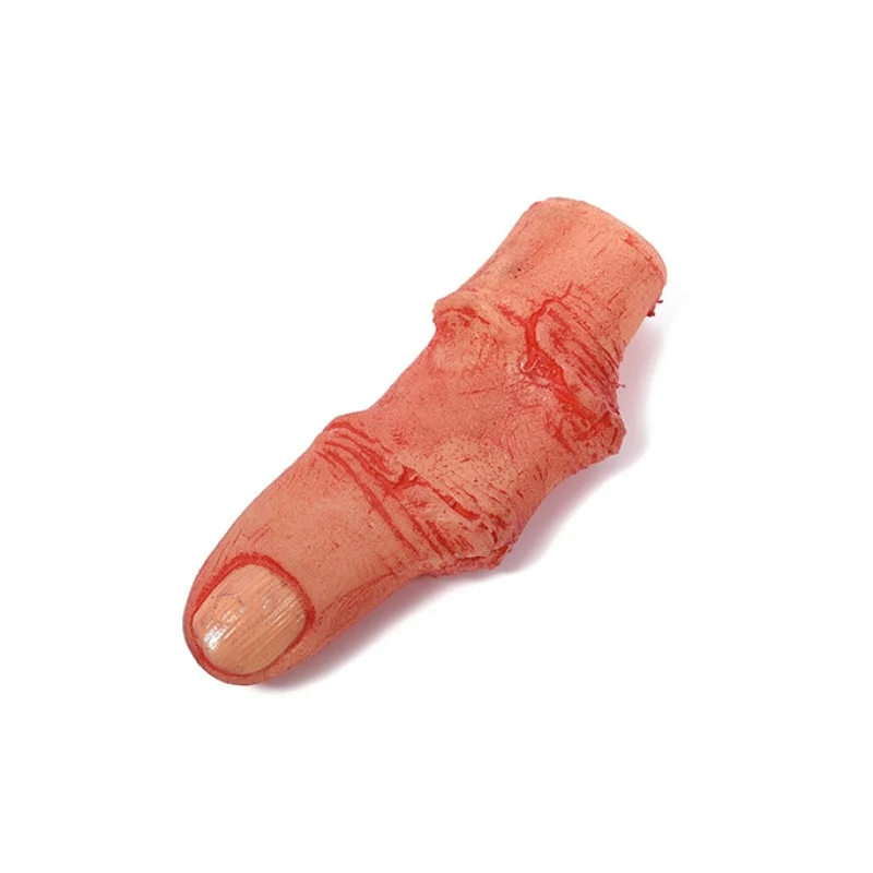 Halloween Realistic Broken Finger Bloody Horror Scary Cutted Fingers Prop For Haunted House Halloween Party Decoration - Color: Sacral finger