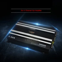 new 24v quality stereo 4 channel high powerful class ab audio amplifier van truck car acoustic amplifiers booster i key buy