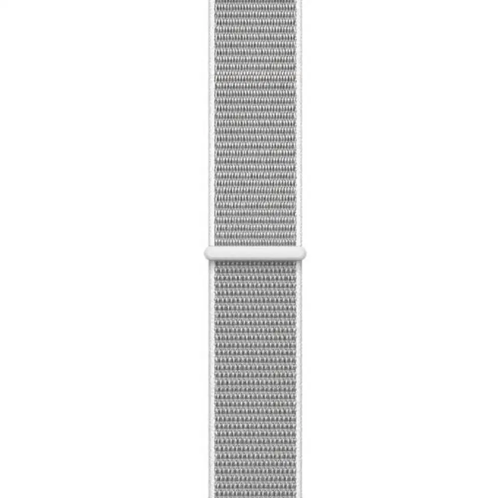 Fenix 6 Soft Nylon Loop Fastener Wristband 22mm Quick Fit Watch Band Strap for Garmin Fenix 5/ 5 Plus/Forerunner935/Instinct - Color: Grey-White