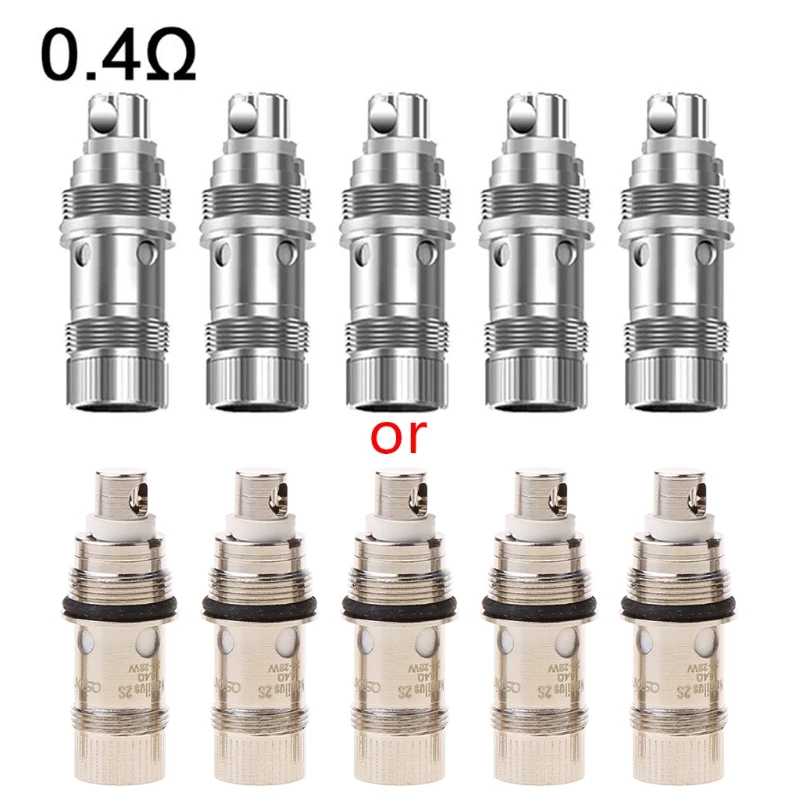 5 шт./кор. сменные головки катушки распылителя BVC 0.4ohm 0.7ohm для 2s бак испаритель