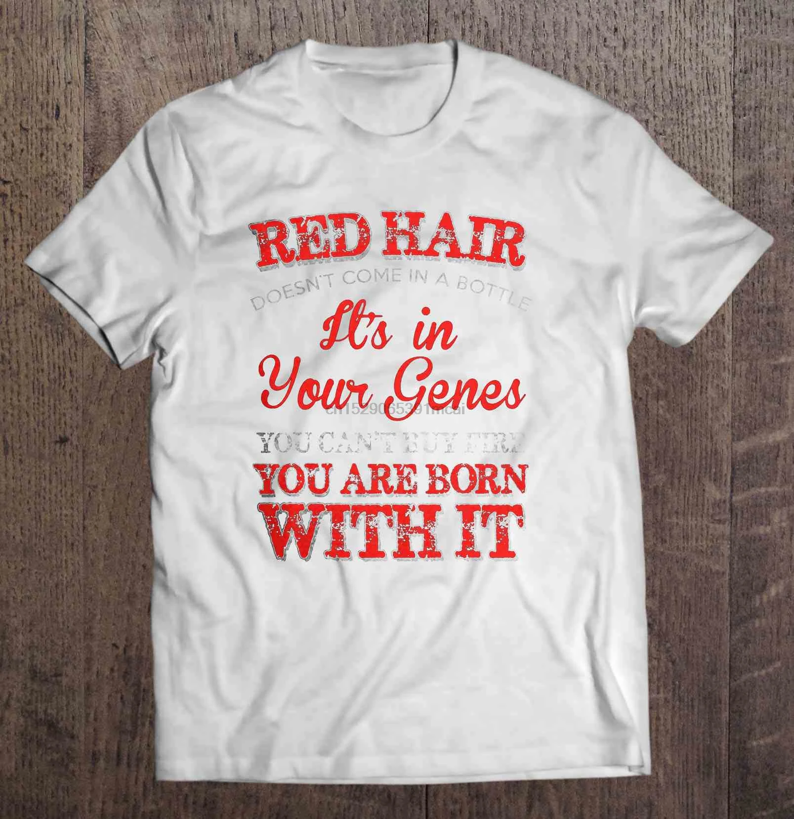 Мужская футболка с короткими рукавами волосы не входят в бутылку это ваших генах