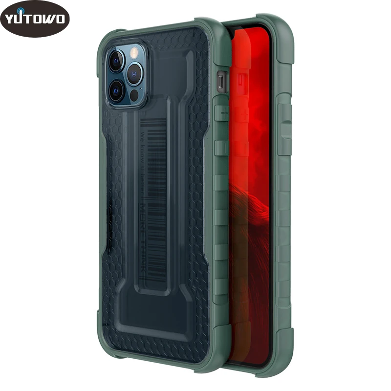 

Fundas Coque Luxury Shockproof Case For iPhone 12 Protection Armor Metal Phone Case For iPhone 12 Pro Max Cellphone Back Cover