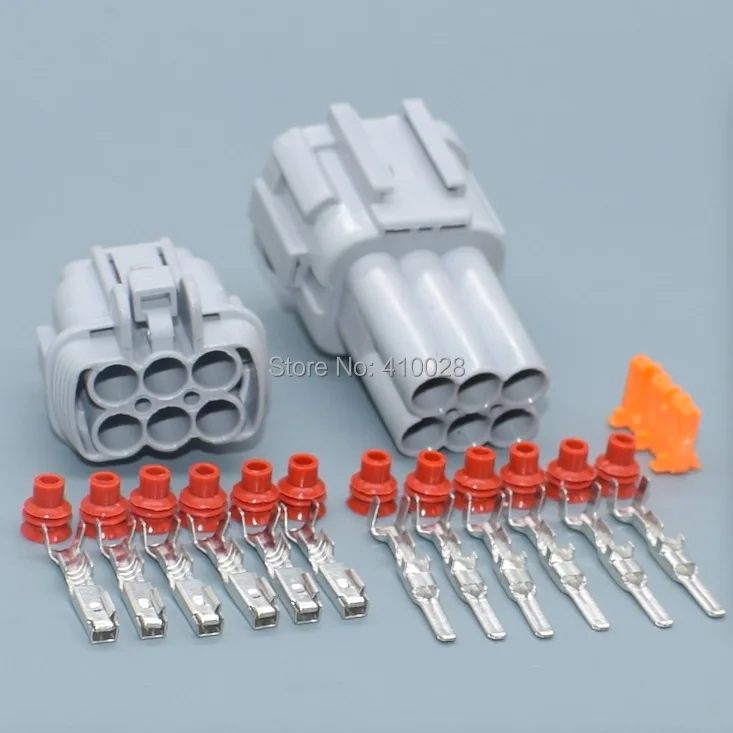 Shhworld Sea 6 Pin 6185-1175 PB291-06127 PB291-06127 автомобильное электрическое гнездо для фары свет лампы разъем для Nissan