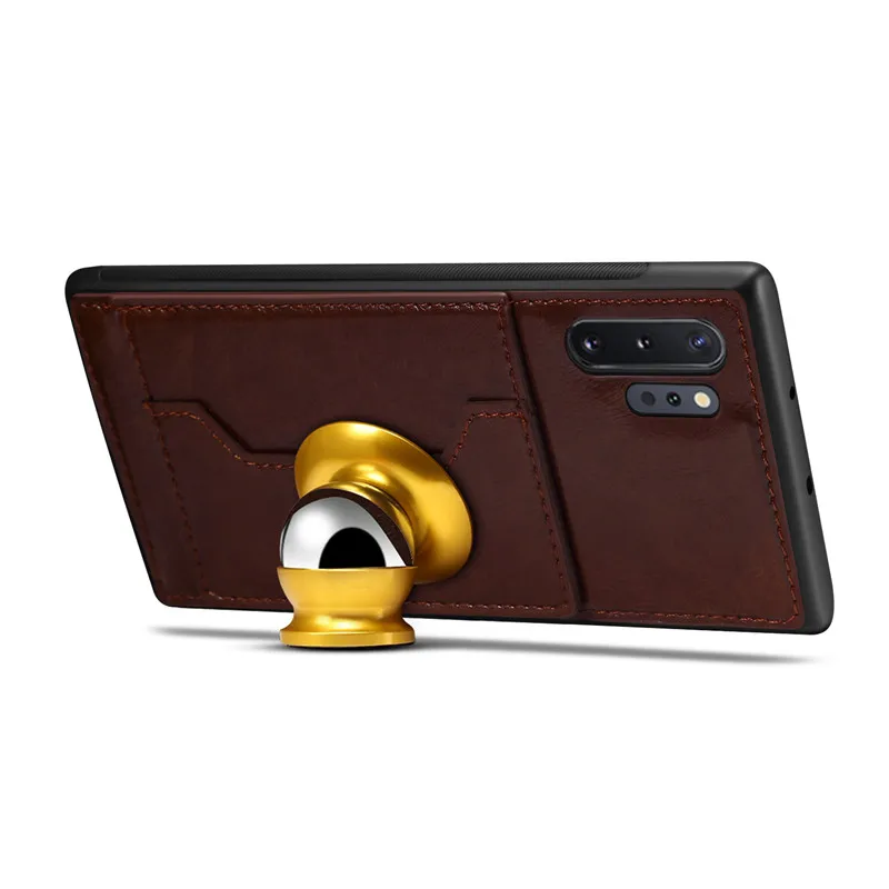 Магнитный кожаный чехол для samsung Galaxy S10 плюс S9 S8 S10E M10 A8 A9 A6 A7 Примечание 10 10+ 9 8 чехол-бумажник для телефона с отделениями для карточек