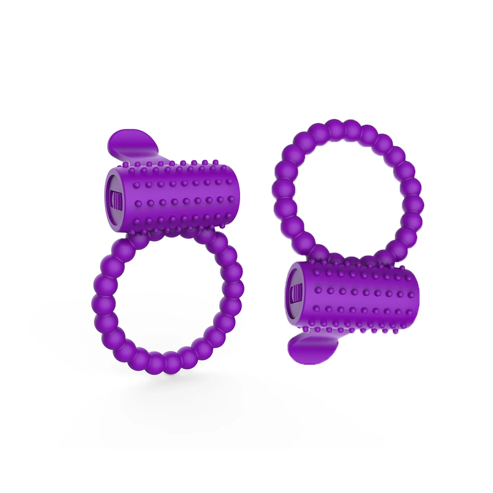 Силиконовые вибраторы-Кольца для пениса вибрирующие кольца члена Стимуляция