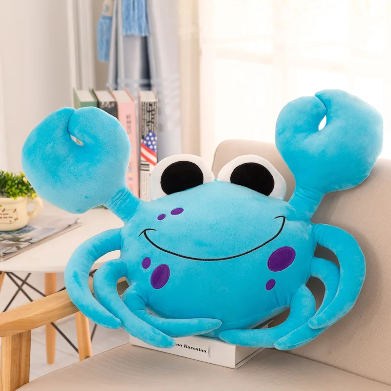 

2020 New Novelty and Cute Simple Little Crab Plush Doll Hairy Crab Doll Doll Children's Super Soft Short Plush Toy Birthday Gift