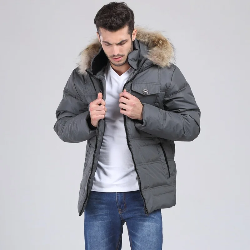 Зимняя мужская куртка Мужская парка Утепленная оверсайз размером 8XL Теплая