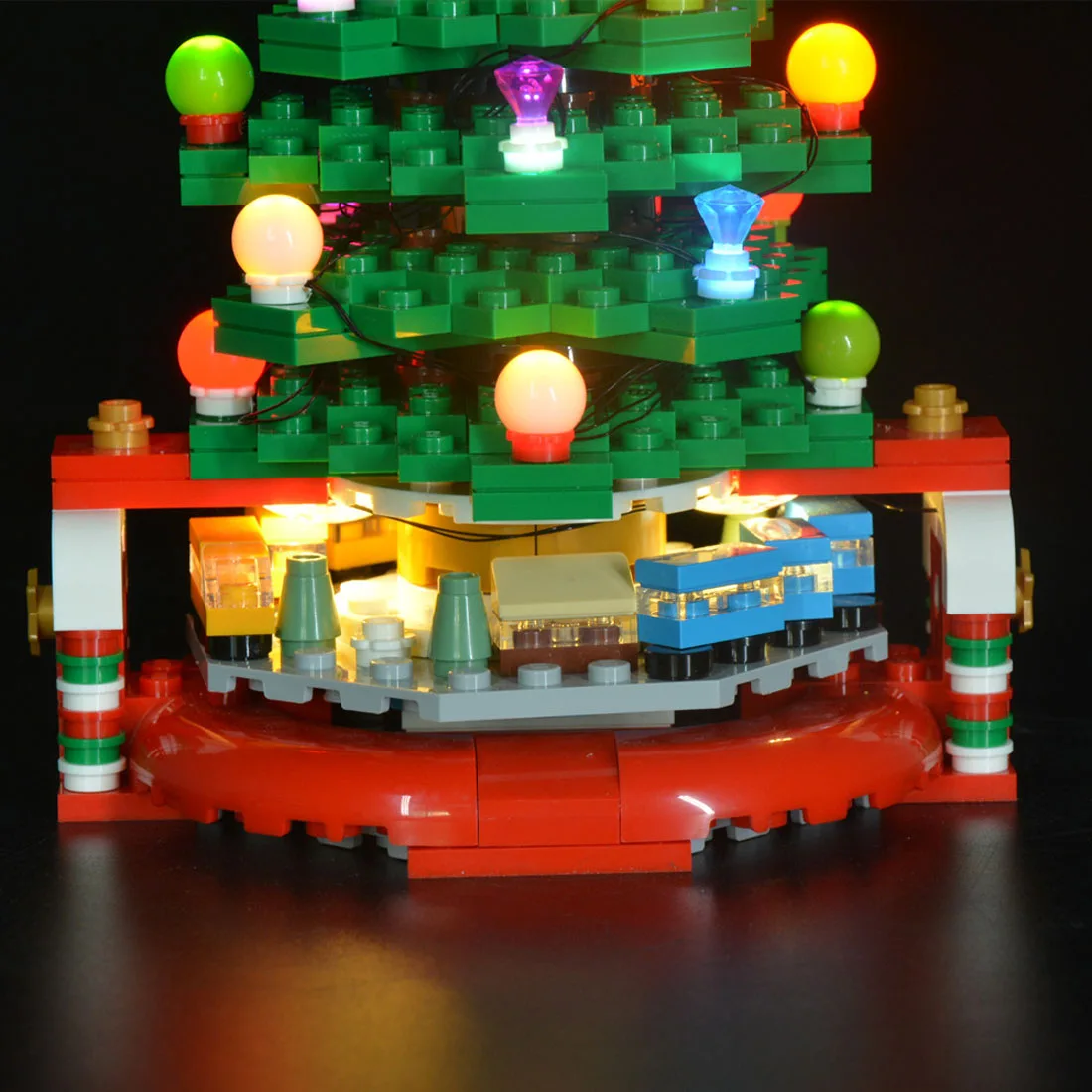 

USB Powered LED Lighting Kit for Holiday Christmas Tree 40338 (Only LED Light, No Block Kit)