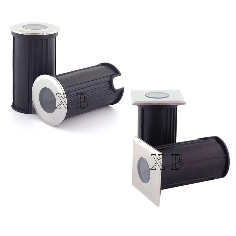 Квадратный Круглый подземный светильник утопленный Точечный водонепроницаемый