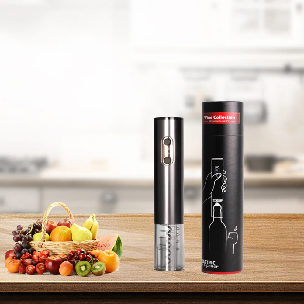 3 In1 Электронный штопор для красного вина Алюминий сплав автоматическая