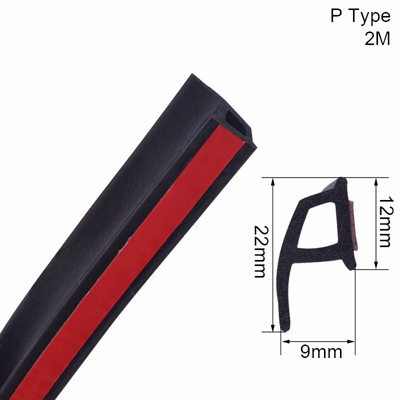 NS Modify 2M форма B P Z Большой D автомобильные дверные уплотнительные полосы стикер