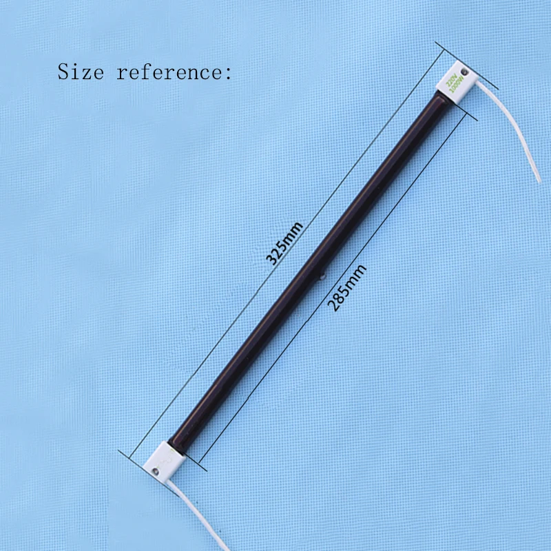 Инфракрасная нагревательная трубка Кварцевая 220 В рубиновый нагреватель