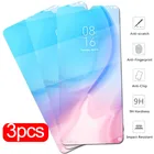Защитное стекло для xiaomi mi 9 lite, 10, a2 light, xiaomi a3, mi9 t, 9 se, 9 t pro, 8, 3 шт.