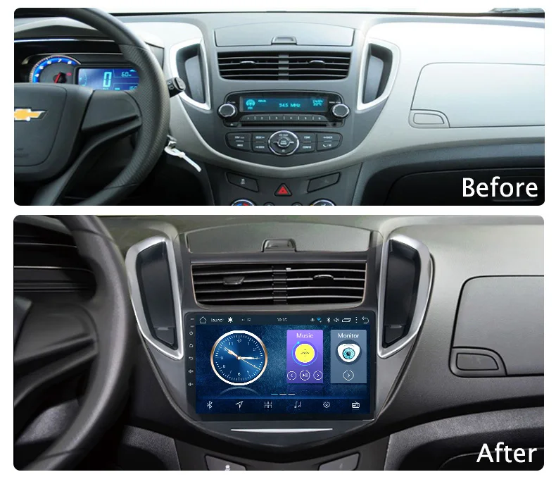 Автомобильная Мультимедийная система 9 дюймов Android 8 1 полный сенсорный экран для