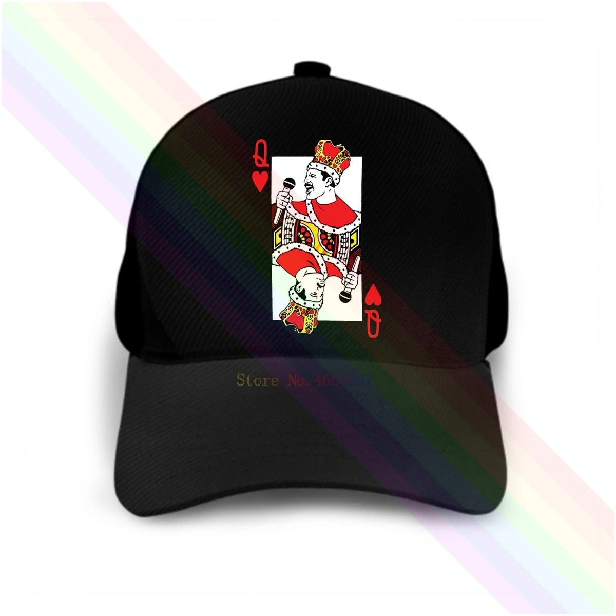 Фото Queen Freddie Mercury Q Joker 2020 новейшая черная популярная бейсболка головные уборы унисекс |