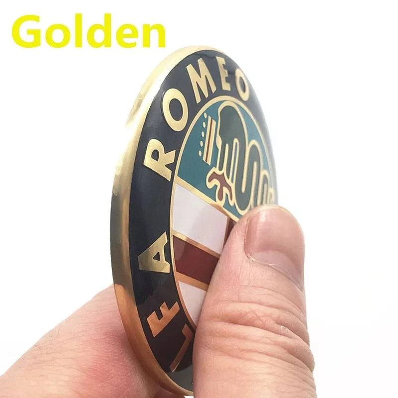 Наклейка Alfa Romeo 2x74 мм аксессуары для стайлинга автомобиля головной капота