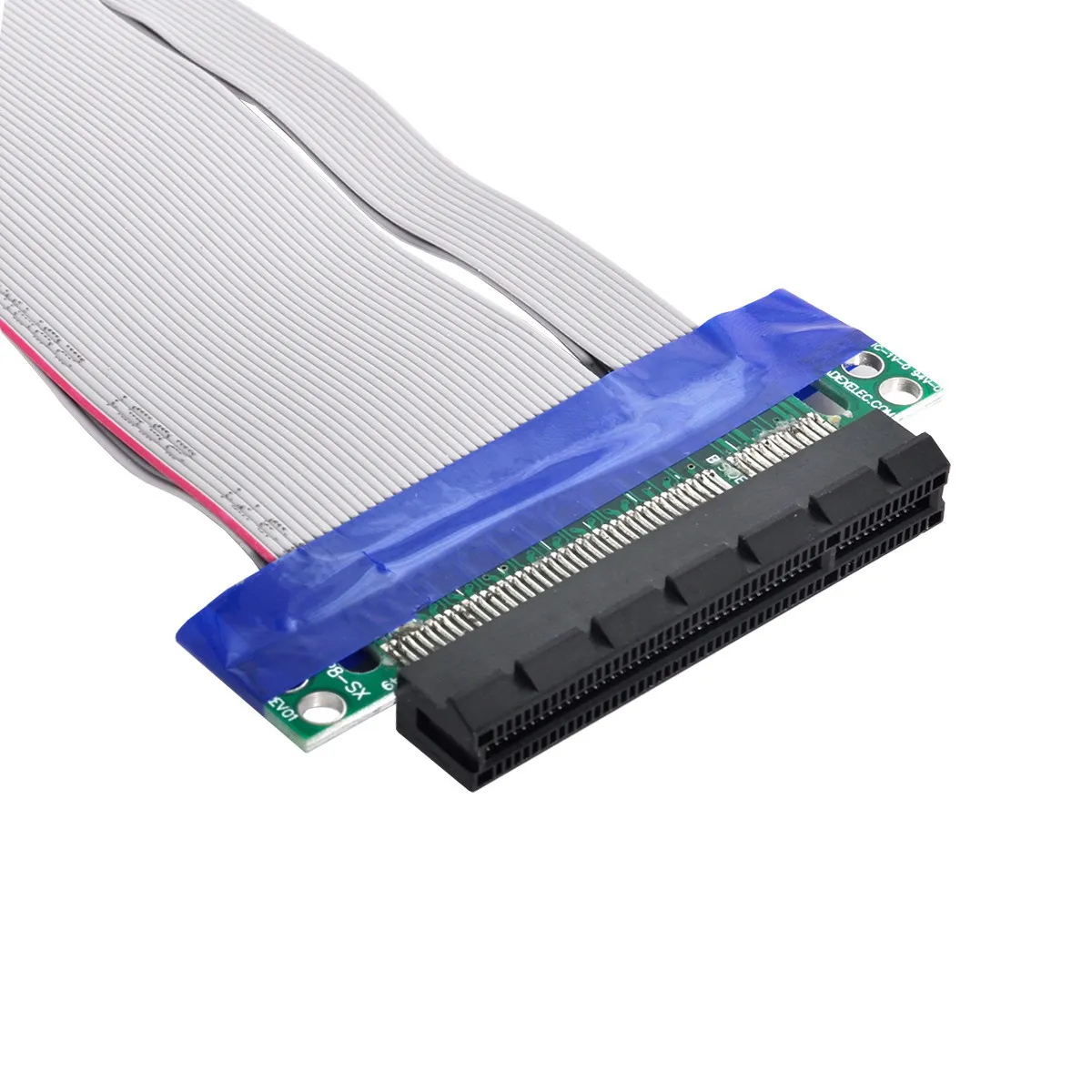 CY PCI-E Экспресс 8X до 8x штекер-гнездо слот Райзер удлинитель карта гибкий кабель 20