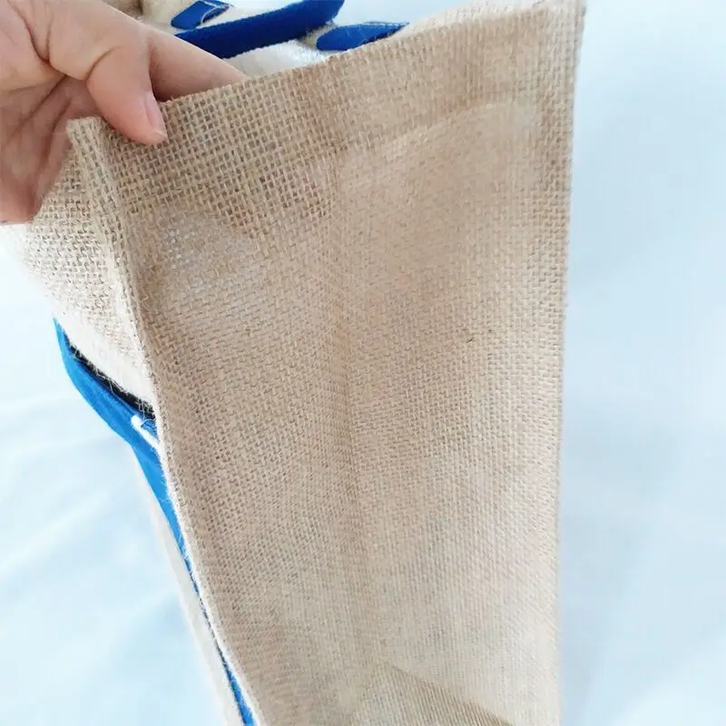 1000 шт. модные джутовые сумки тоуты для покупок могут быть изготовлены на заказ с