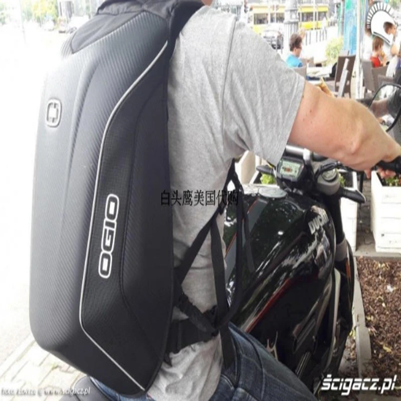 

OGIO Mach 5 Carbon Fiber Fashion Powerful Storage Travel Helmet Motorcycle Motocross Riding Racing Bag backpack Multiple Models