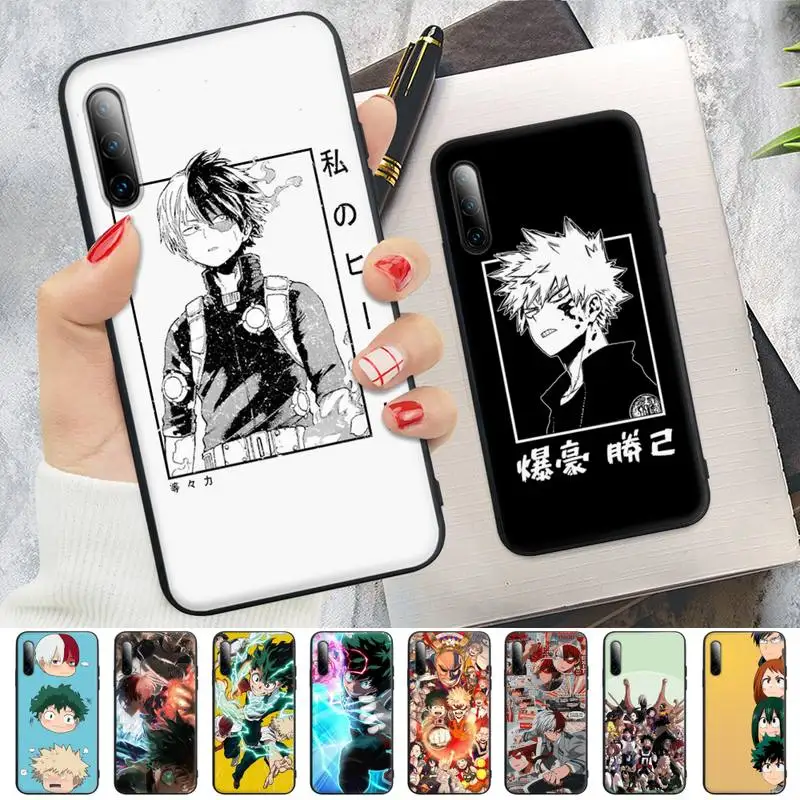 

My Hero Academia Phone Case For Samsung Galaxy S9 S10 S20 S21 S30 Plus Ultra S10e S7 S8 Silicone Cover