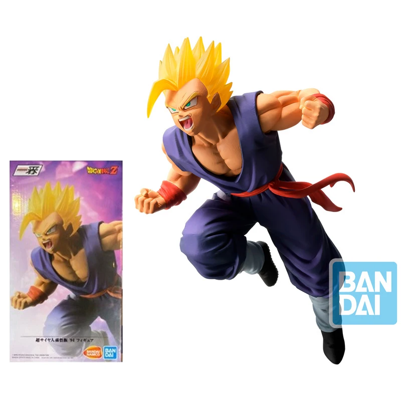 

Bandai Dragon Ball Anime Figure BANPRESTO Saiyan Decisive Battle Super Saiyan 94 Gohan Genuine Model Decoration Children Toys