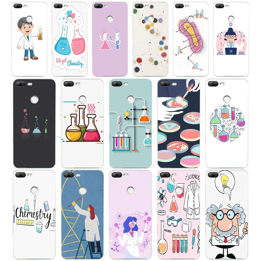 298FG Biology and Chemistry gift Soft Silicone Tpu Cover phone Case for huawei Honor 9 10 20 Lite Pro | Мобильные телефоны и