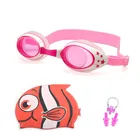 Очки для плавания детские, широкоугольные, противотуманные, с защитой от ультрафиолета, От 3 до 12 лет