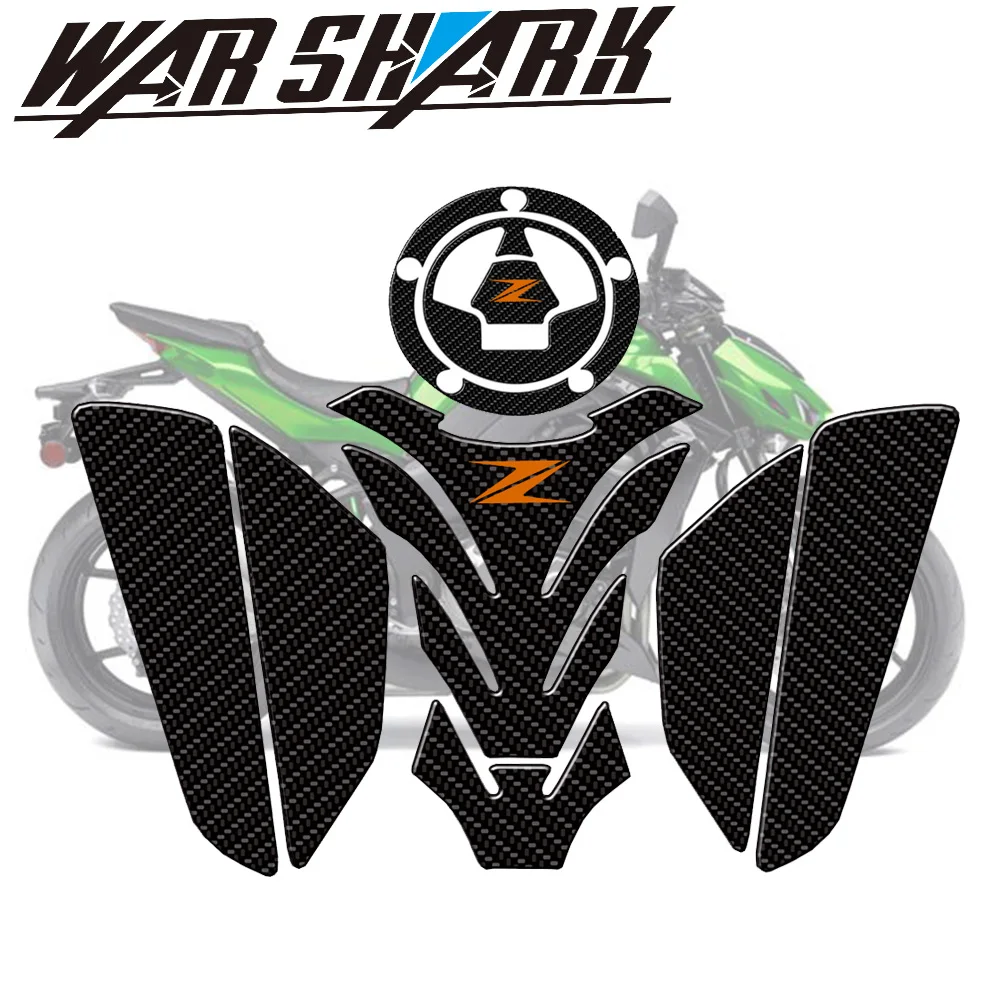 Для Kawasaki z750 Z800 z900 Z1000 Z Логотип Мотоцикл 3D танк Pad Защитная Наклейка