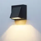 Двойнойодинарный светодиодный настенный светильник с одной головкой 5 Вт 12 Вт COB бра для крыльца внутренний открытый ландшафтный светильник ing AC85-265V