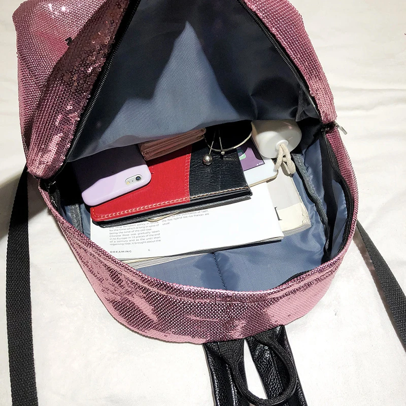 EXCELSIOR стильный рюкзак с пайетками милый мультфильм школьные сумки для