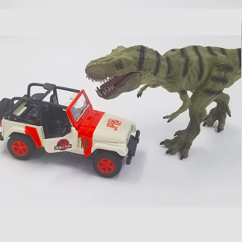 1/43 весы сплав металл литье под давлением Jeep Jurassic Parks Винтаж классика внедорожник авто модель игрушка для