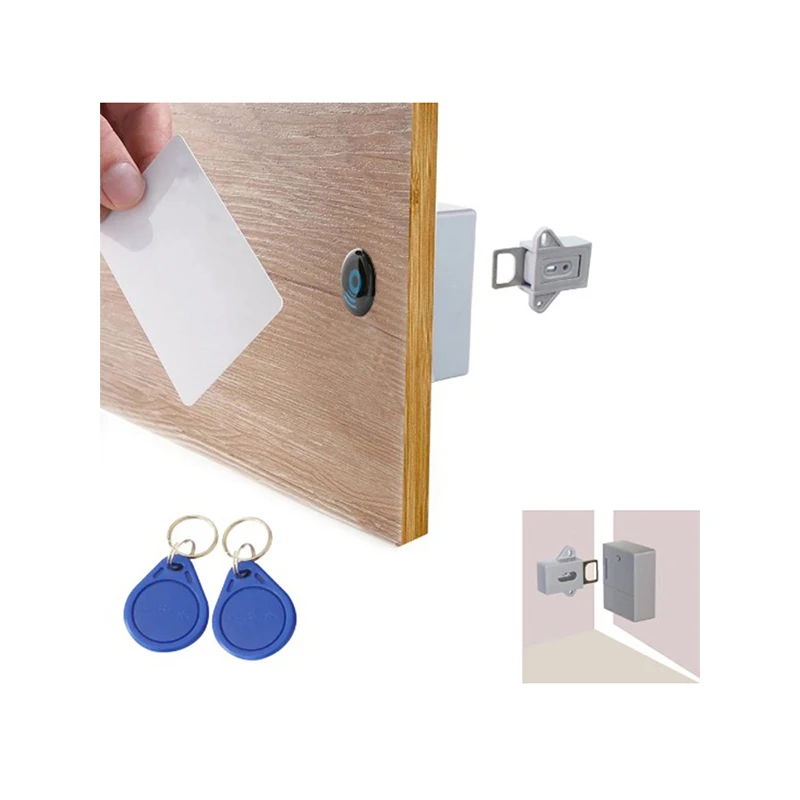 125 кГц EM ID Card ABS Материал Невидимый RFID Умный Замок для ящика двери шкафа большое