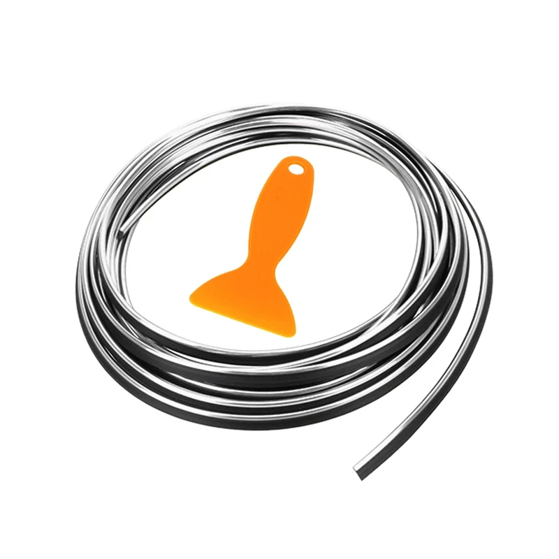 1 шт. 5 м Автомобильная дверь и окно внутренняя Декоративная полоса универсальная