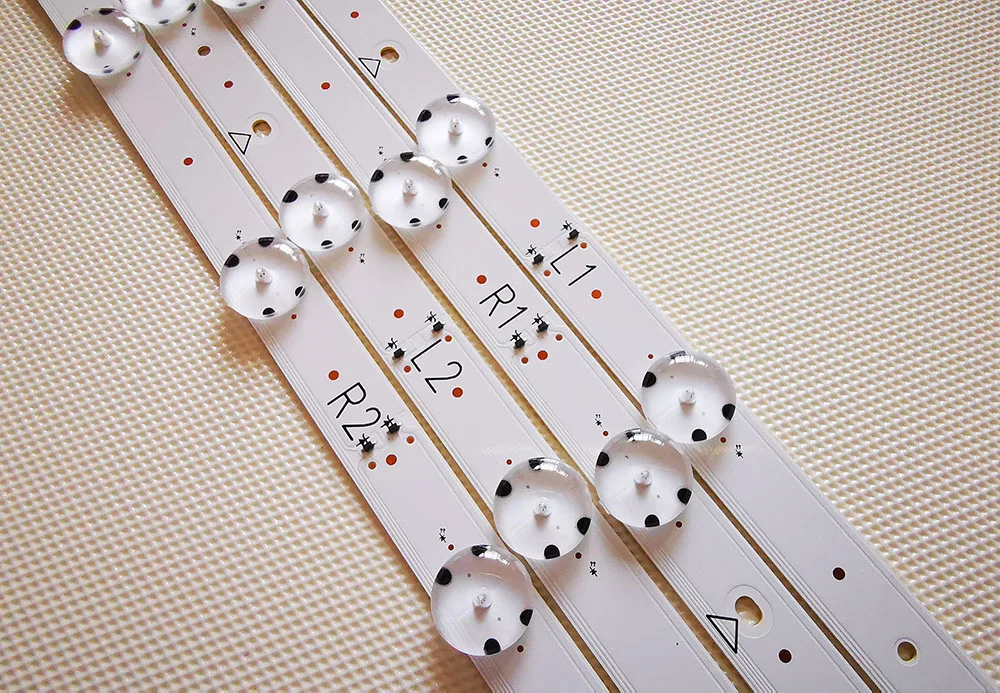 3 комплекта = 36 шт. новая оригинальная Светодиодная лента для телевизора lg 55