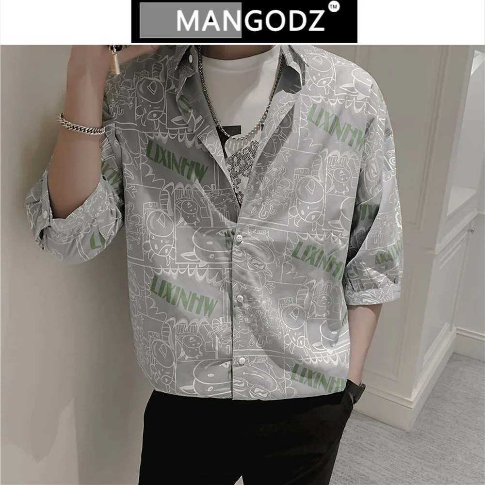 

2021 Summer Half Sleeve Shirts for Men Fashions Letter Print Shirt Couple Clothing Harajuku Hip Hop Street Tops Camisas Homme